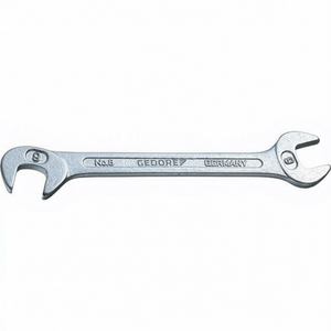 GEDORE Double Open-End <b>Wrench</b> 8.6mm 78mm Length Chrome-Plated - Product Image 3
