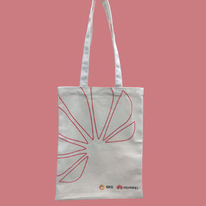 Bolsas de comestibles de lona impresas personalizadas más vendidas con asa de algodón PP, Bolso liso promocional, solución de compras personalizada a granel - Product Image 1