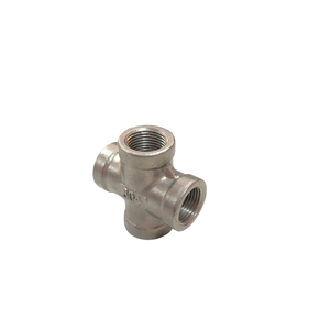 Accesorios cruzados de 4 vías de acero inoxidable de alta especificación Tratamiento de superficie lisa OEM/ODM personalizado para varias industrias - Product Image 2