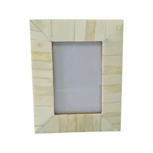 Cadre photo en résine carrée avec incrustation d'os, design personnalisé, décoration moderne pour la maison, artisanat, motifs de feuilles, décoration murale, support OEM - Product Image 4