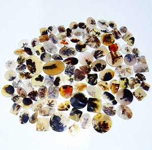 Cabujón de Ágata Dendrítica Shazar Natural de Grado AAA, Gema de Cuarzo Suelta para Joyería y Diseños Únicos - Product Image 3