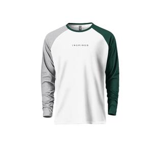 Vente en gros T-shirts à manches longues en polyester de 190 grammes en coton unisexe T-shirt à manches longues par sublimation pour impression personnalisée - Product Image 6