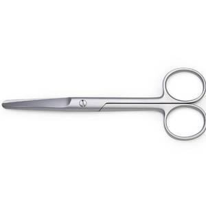 Tijeras de disección T.C de carburo de tungsteno de punta afilada quirúrgica Dental 15 Cm Acero inoxidable recto curvo medio color dorado Ce - Product Image 2