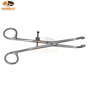 Fórceps quirúrgicos ortopédicos de 21cm/8 \ ", instrumento de sujeción de peroné de acero inoxidable para alineación ósea y procedimientos de fijación de fracturas - Product Image 2