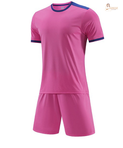 Maillots de football personnalisés imprimés, tenues de sport unisexes pour adultes, 100 % coton respirant, ensembles d'uniformes d'entraînement - Product Image 1