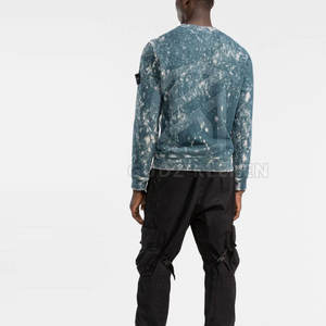 Venta al por mayor 100% Sudadera de algodón Diseño de logotipo personalizado Sudadera de gran tamaño Sudadera de peso pesado - Product Image 4