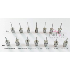 Kit prothétique universel d'implant dentaire avec pilotes et clé - Product Image 3