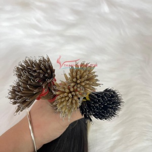 100% ต่อผมผมคนเรีมีเวียดนามเรียทเรียตส์ปลายผมแหวนนาโนแบบยังไม่ผ่านกระบวนการขายส่ง - Product Image 3