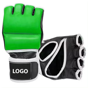 Gants de MMA professionnels de haute qualité, logo personnalisé, vente en gros, gants de grappling en cuir, gants de sparring, gants de boxe en PU, arts martiaux - Product Image 4