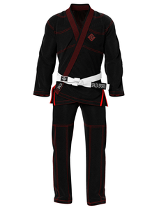 2024 Custom Made BJJ Karate Uniform Sets 100% Cotton Custom Logo Front Position High Quality Digital Print Plus Size Breathable - Product Image 2