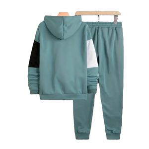 Nuevos Conjuntos Deportivos Personalizados, Fabricación de Ropa, 100% Algodón, Lisos, Casuales, con Patrón Sólido - Product Image 2