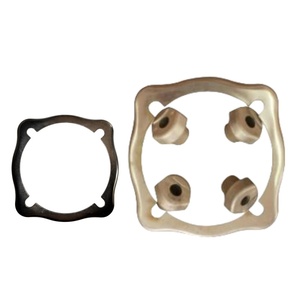 Gran oferta, accesorios de buje de transformador DIN Chapado en latón, cuernos de arco de pieza de Metal del fabricante - Product Image 5