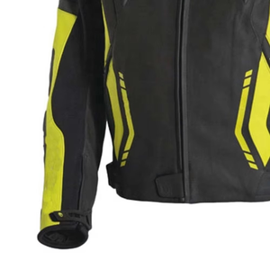 Vestes de moto de course en cuir de vache de haute qualité Veste de moto d'équitation de sport respirante pour hommes - Product Image 6