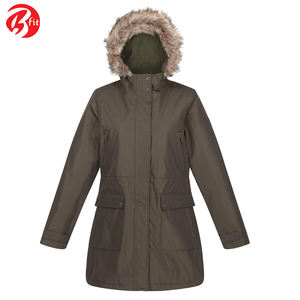 Best Selling <b>Women's</b> Winter Parka Jacket New Style Loose Hooded <b>Coat</b> with Quilted Feature Breathable and Raw Processed - Product Image 6