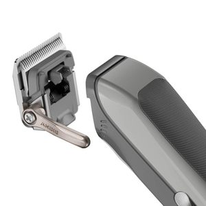 Cuchilla Profesional de Acero Inoxidable Recargable por USB para Cortapelos con Función de Seguridad, Fuente de Alimentación Eléctrica para Uso en Barberías y Hogares (EE. UU.) - Product Image 1