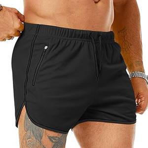 ผ้ายืดหยุ่นกลางแจ้งสำหรับผู้ชายกางเกงขาสั้นผ้าฝ้าย100% 5นิ้วแบบลำลองแห้งเร็วเป็นมิตรกับสิ่งแวดล้อมกันลม - Product Image 1