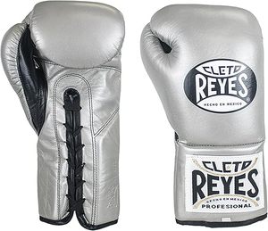ถุงมือชกมวย Winning Cleto Reyes Twins รุ่น Professional แบบผูกเชือก ทำจากหนัง สำหรับฝึกซ้อม สำหรับผู้ชาย/เด็ก รับทำโลโก้ตามสั่ง ขายส่ง - Product Image 1