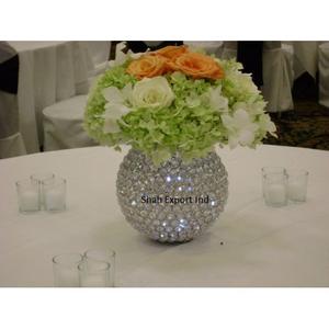 Centros de mesa Sparkle Crystal Ball para bodas, eventos, fiestas, decoraciones de mesa, hermosos centros de mesa hechos a mano - Product Image 6