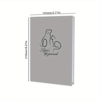 Journal de chiot LABON, un journal guidé pour documenter la vie avec votre chiot, planificateur de chiot, dressage de chiot, promenade de chien, cadeau