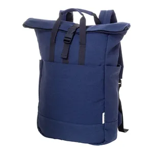 "Recycled Canvas Eco-Friendly Promotional <b>Backpack</b>-Rebyss <b>Roll</b> <b>Backpack</b>" - Product Image 3