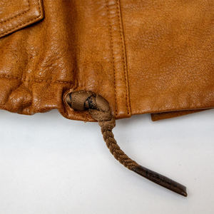แจ็คเก็ตบอมเบอร์กันลมมีฮู้ดสำหรับผู้ชาย, แจ็คเก็ตหนัง PU แท้วินเทจสีน้ำตาลดีไซน์คลาสสิก - Product Image 4