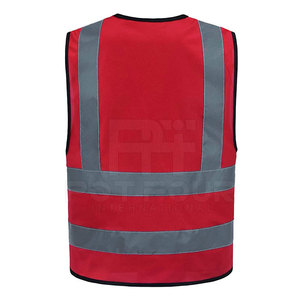 Chaleco de trabajo personalizado ligero de alta calidad, ropa de seguridad a precio barato a la venta - Product Image 3