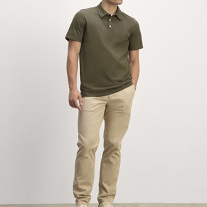 Chemise à col polo pour homme en polyester recyclé, nouvelle mode, sport, originale, séchage rapide, respirante - Product Image 2