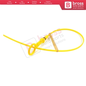 Jauge de niveau d'huile BSP513, tige de jauge 493 mm pour Clio Kangoo Megane Modus Scenic MK2 1.4i 1.4e Moteur 7700273325 - Product Image 3