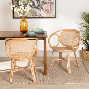 เก้าอี้รับประทานอาหารทำจากวัสดุธรรมชาติเป็นมิตรต่อสิ่งแวดล้อมผลิตจากเวียดนามทนทานขายส่ง - Product Image 6