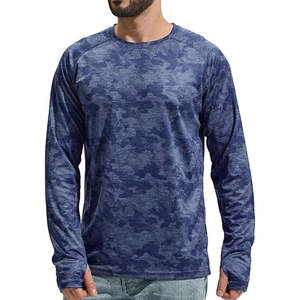 Camisetas de pesca de sublimación de secado rápido personalizadas, camisetas de protección Uv para hombres, camisetas de pesca de manga larga Upf 50 + para adultos - Product Image 3