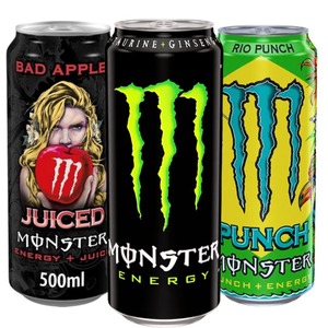 Bebida Energética Monster Energy en Lata de 500ml, Bebida Estimulante Simple para Gimnasio, Trabajo, Estudio, Videojuegos y Distribución Minorista y Mayorista - Product Image 2