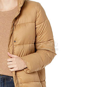 Vente chaude 100% coton fait Top qualité femmes longue veste rembourrée en coton hiver à bas prix - Product Image 6