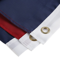 Drapeau du Texas brodé pour l'extérieur, 6x10 pieds, en nylon 210D robuste, de luxe, écologique, avec 2 œillets métalliques