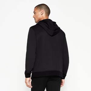 Sweat à capuche d'hiver surdimensionné de luxe en molleton bouclette 100% français épais, avec logo brodé appliqué personnalisé, respirant, vente en gros - Product Image 4