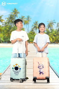 Durable ABS <b>Hard</b> <b>Suitcase</b> 360 <b>Wheels</b> Top Manufacturer Wholesale Promotion Luggage Travel Bag Custom Logo Hung Phat Vietnam Best - Product Image 5