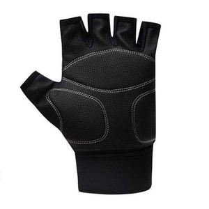 Les gants de gymnastique d'haltérophilie légers protègent l'entraînement de gymnastique de poignet Gants de gymnastique d'haltérophilie sans doigts Guantes Para El Gimnasio. - Product Image 3