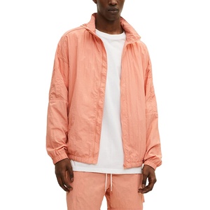 Ensemble de survêtements de sport pour hommes, coupe-vent d'hiver, couleur unie, 2 pièces, respirant, antibactérien, léger, shorts de jogging 2027 - Product Image 2