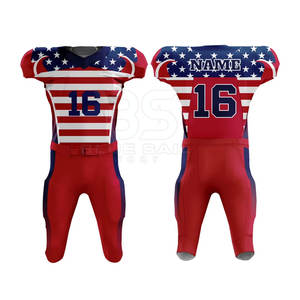 ชุดฟุตบอลแบบสั่งทำชุดเสื้อและกางเกงชุดฟุตบอลเย็บตะเข็บสองชั้น - Product Image 2