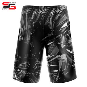 Fournisseur d'usine Shorts de sport unisexes pour hommes Shorts oversize de haute qualité à la mode Shorts athlétiques de fitness et d'entraînement - Product Image 2