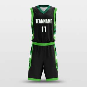 Ensemble de Tenue de Basketball d'Été pour Hommes – Maillot et Short Personnalisables pour Clubs Scolaires et Sessions – 100% Polyester Respirant - Product Image 6