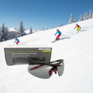 Gafas Deportivas SPEQ Fotocromáticas con Autotinte SP-1548C para Ciclismo, Motociclismo y Esquí (Rojo) - Product Image 3