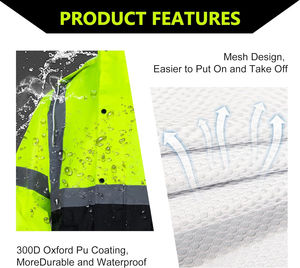 Alta calidad Seguridad Trabajo general 100% algodón Ropa DE TRABAJO personalizada overol Hi Vis Calidad Premium Precio barato Traje de seguridad - Product Image 5