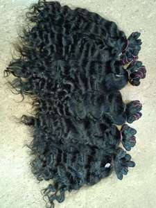 Perruques en dentelle de cheveux humains vierges indiens Remy de haute qualité, résistantes à la chute, tissage double machine, 8-30 pouces, ondulées, avec closures étirées - Product Image 3