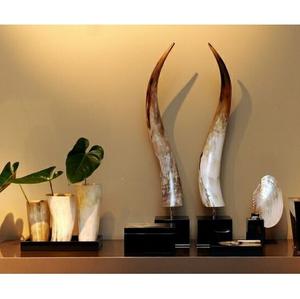 Corne décorative, décoration d'intérieur, pièce maîtresse pour le bureau et le salon, faite à la main et durable - Product Image 2