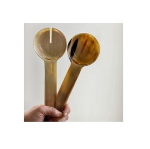 Cubertería Artesanal de Cuerno de Búfalo Natural para Cocina, Hotel y Restaurante, con Diseño de Forma Personalizada, Acabado Pulido Ecológico - Product Image 4
