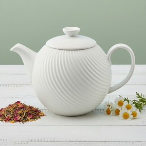 Théière en céramique de qualité supérieure 3459725-1400, taille familiale, poignée résistante à la chaleur, pour les rassemblements de thé en groupe - Product Image 6