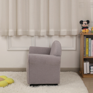 Sofá Infantil de Dos Plazas para Niños Pequeños, Sofá Infantil con Tela de Peluche, Sofá Grande para Bebés, para Niños de 0 a 3 Años - Product Image 4