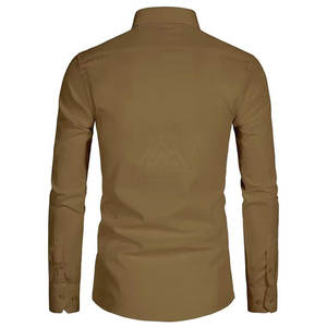 Haute qualité dernière conception bouton chemise à vendre 2024 nouveauté respirant bouton chemises pour hommes - Product Image 2