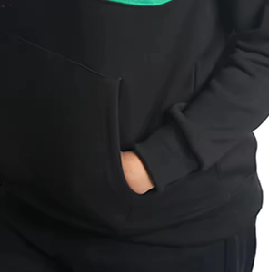 Sweat-shirt à capuche oversize en molleton de coton, décontracté, avec logo personnalisé, vêtements de sport actifs pour femmes, toutes tailles - Product Image 6