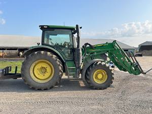 Used John Deeree 6130R <b>Cap</b> Tractors For Sale - Product Image 4